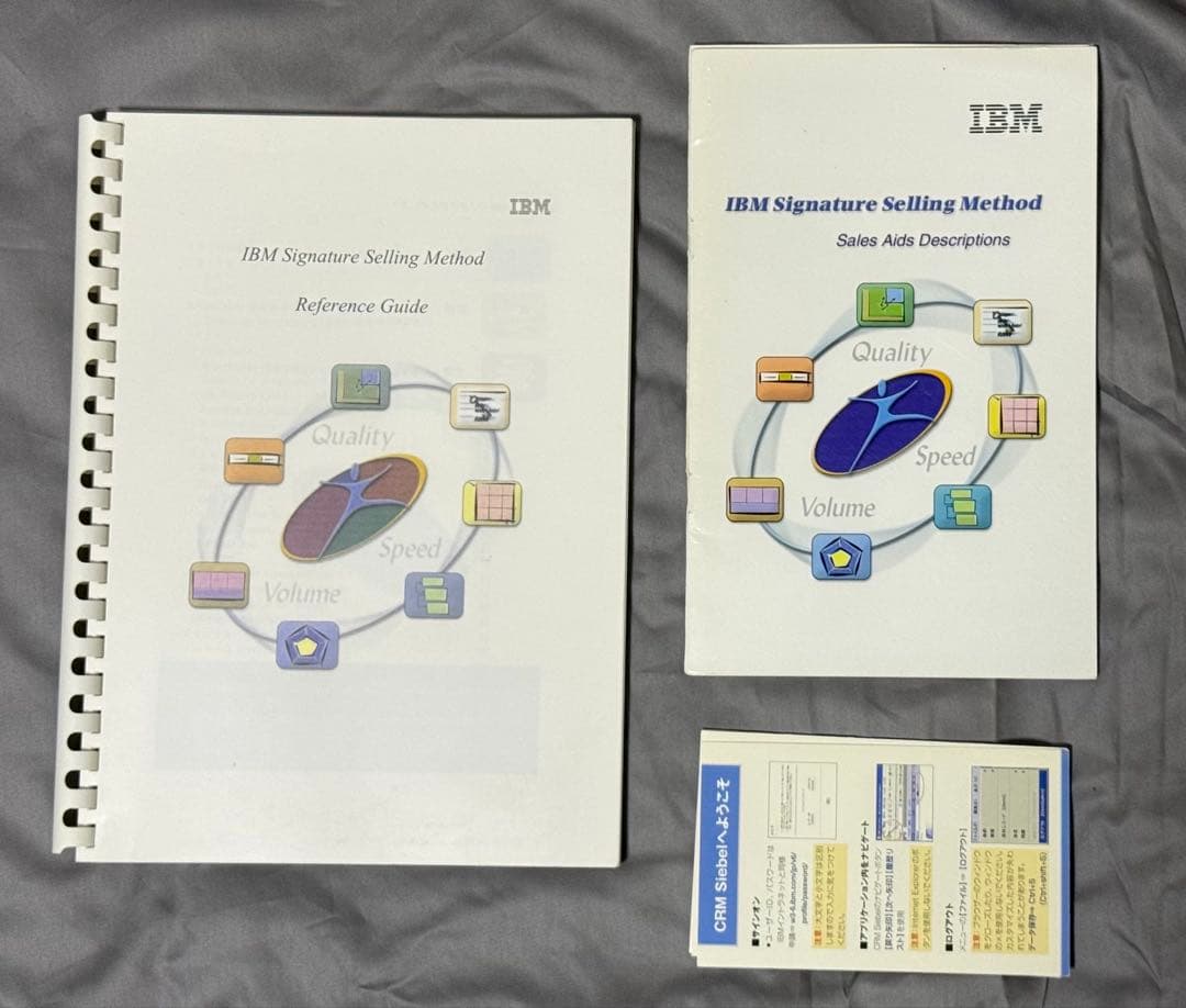 コンピュータ・IT IBM Signature Selling Method (SSM)