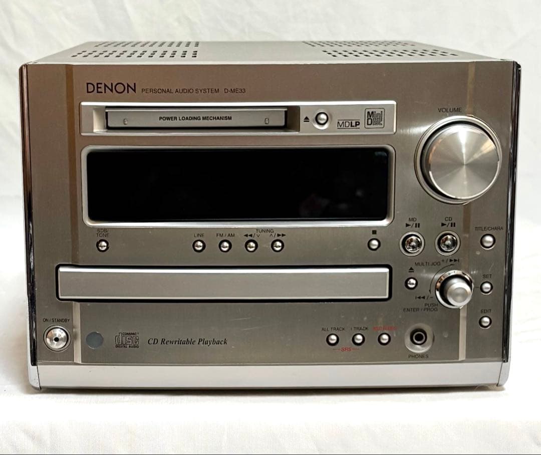 DENON CD/MDコンポ D-ME33 2004年製