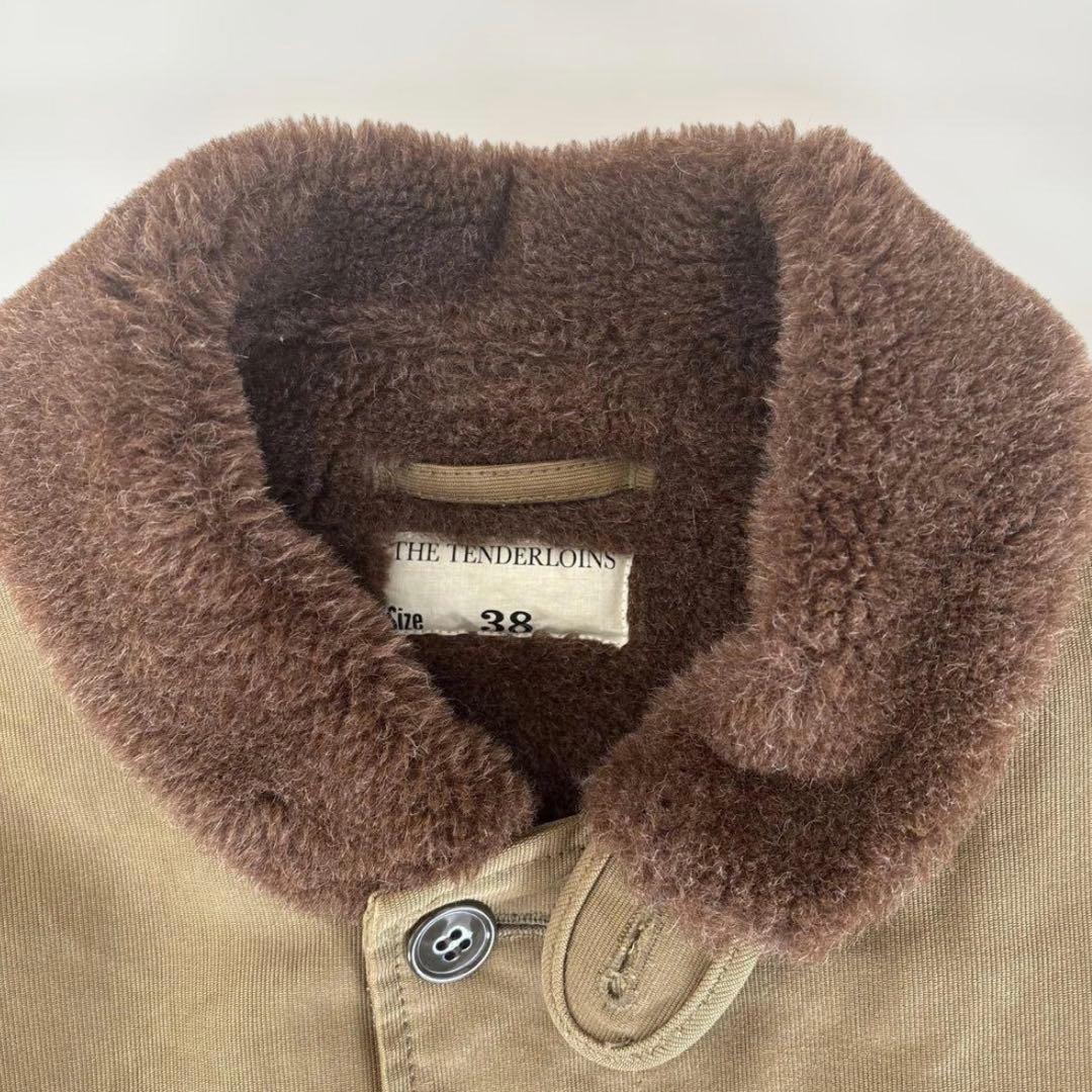 TENDERLOIN テンダーロイン デッキジャケット カーキ38