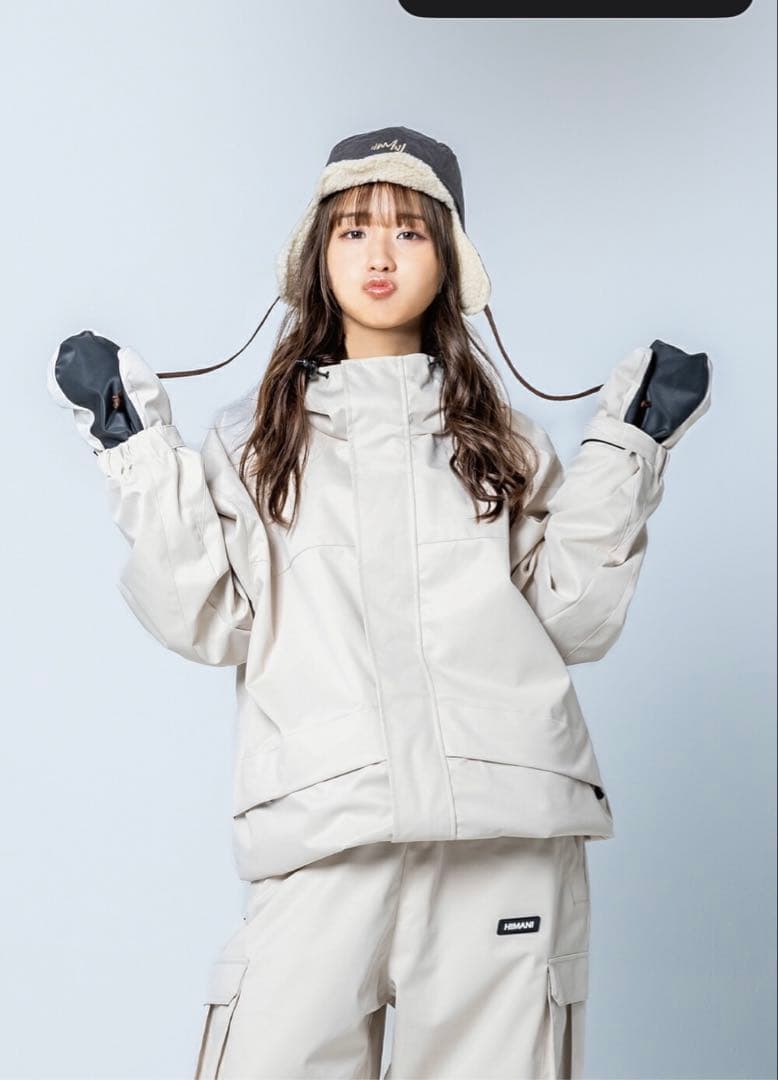 スノーボードウェア　ハイマニHIMANI ECLU BEIGE