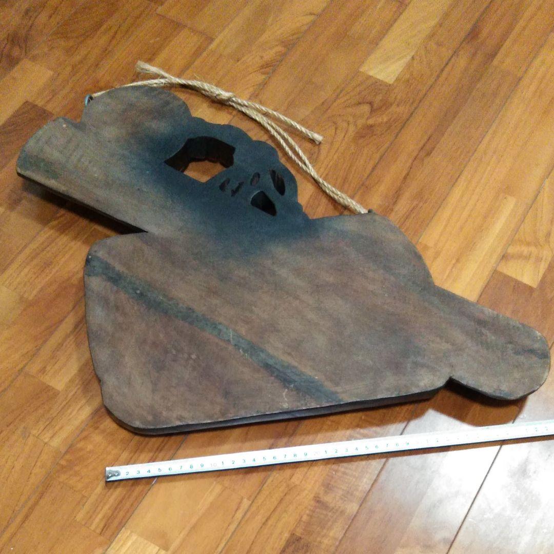 淀屋橋　欄干　木製　オブジェ　インテリア　壁飾り　文化　歴史　土産