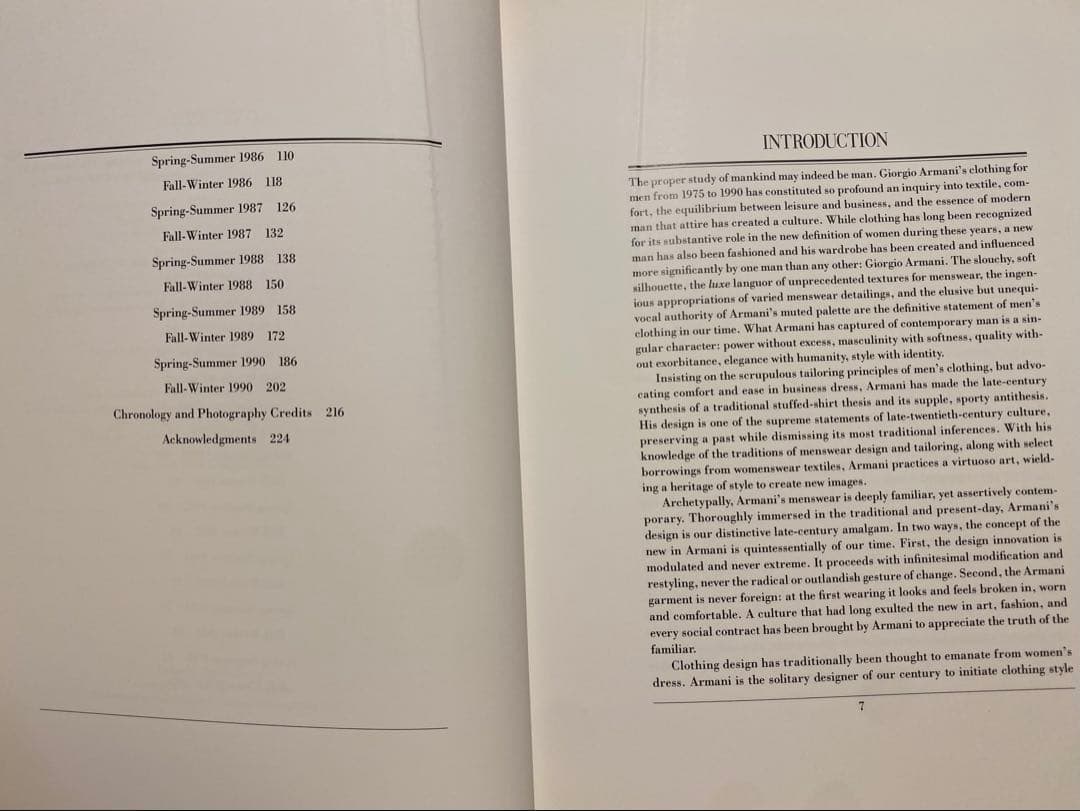 洋書 GIORGIO ARMANI IMAGES OF MAN