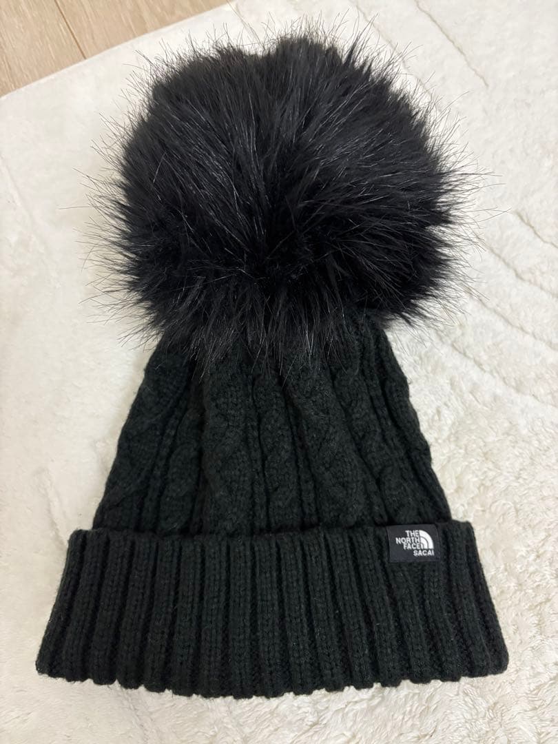 Sacai The North Face コラボ ニット帽