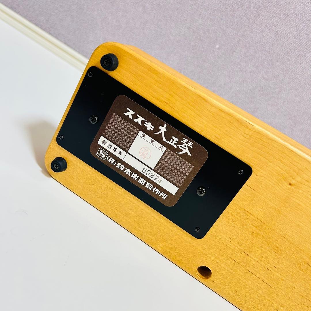 【極美品】SUZUKI 電気大正琴 弁慶 ピック 説明書付き