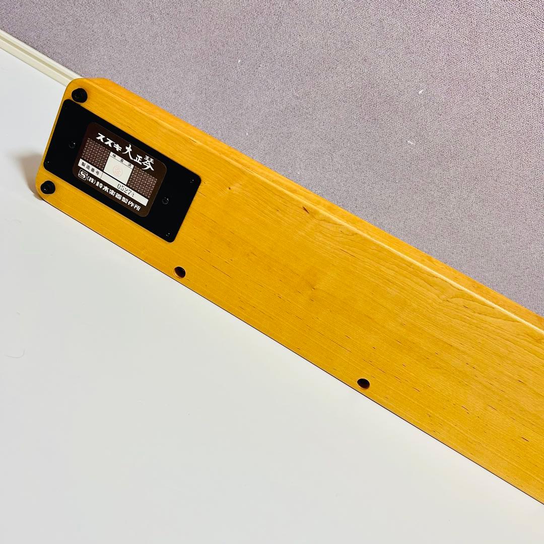 【極美品】SUZUKI 電気大正琴 弁慶 ピック 説明書付き