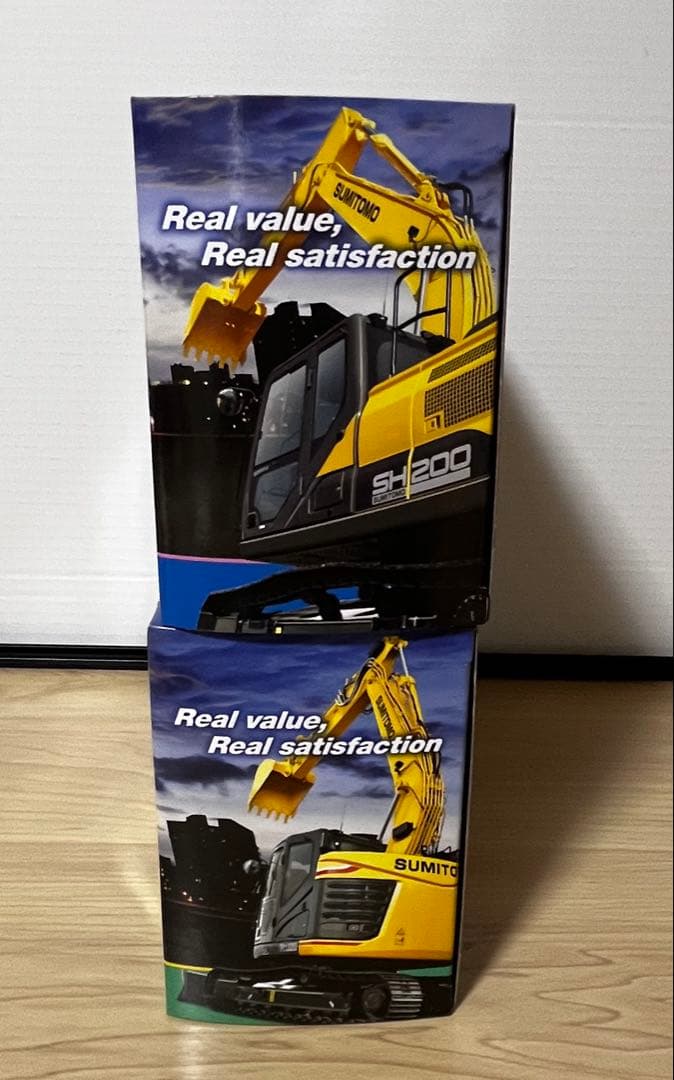 住友建機 ミニチュア SH200-8 135X-8 2台セット おまけ付き！