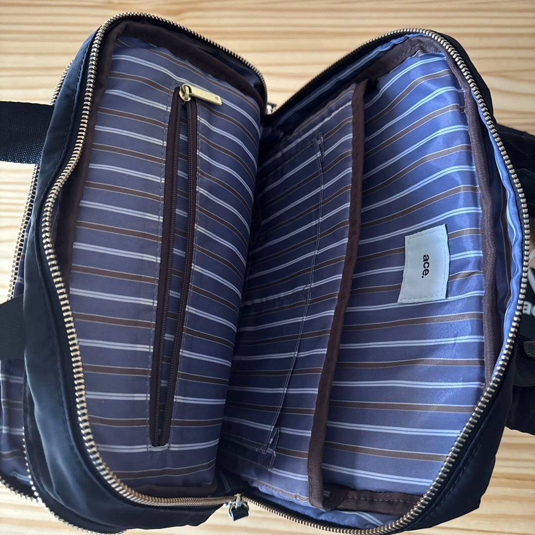 エース スリファム ビジネスリュック A4可 ブラック