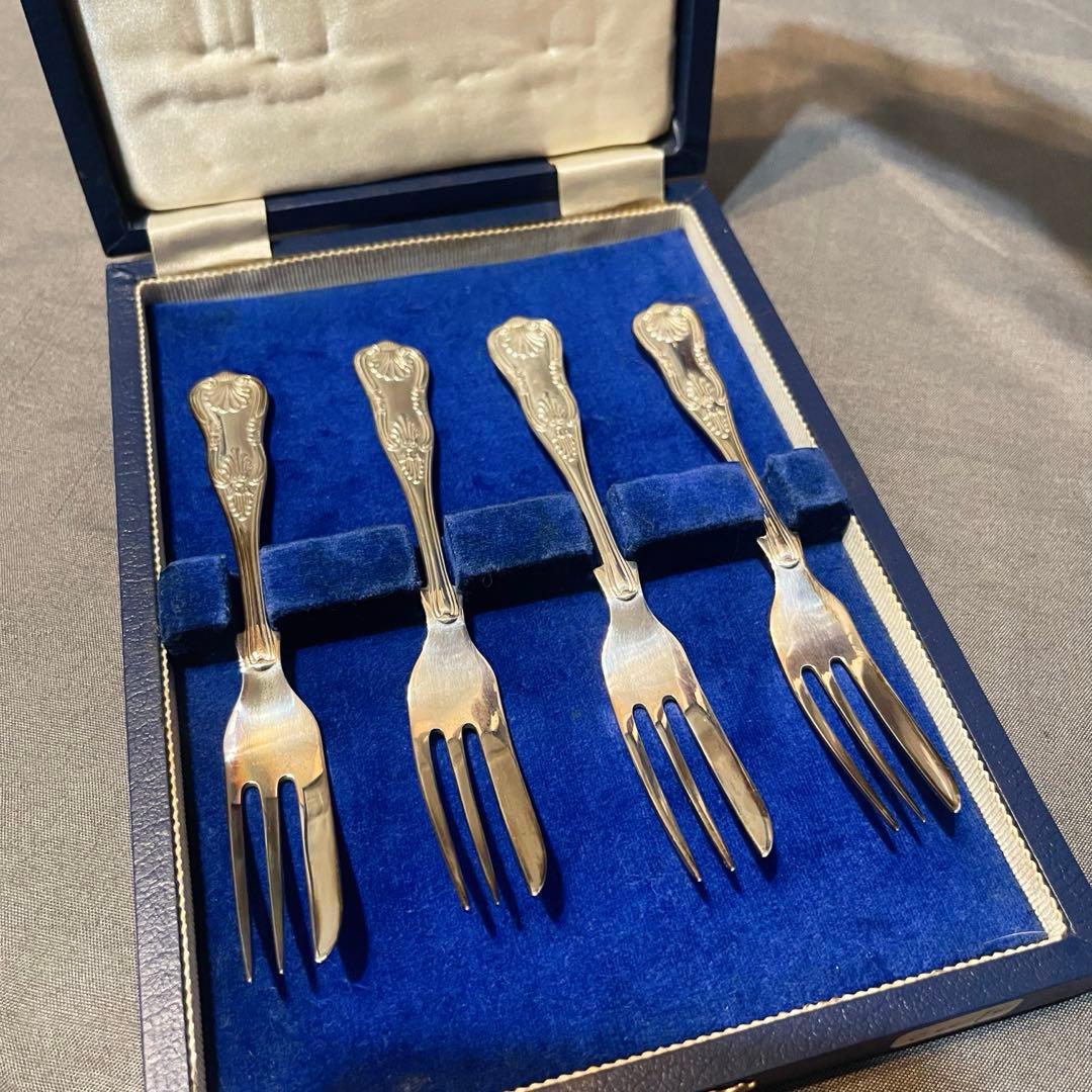 James Dixon & Sons イギリス製 925 銀器　ビンテージ　4本