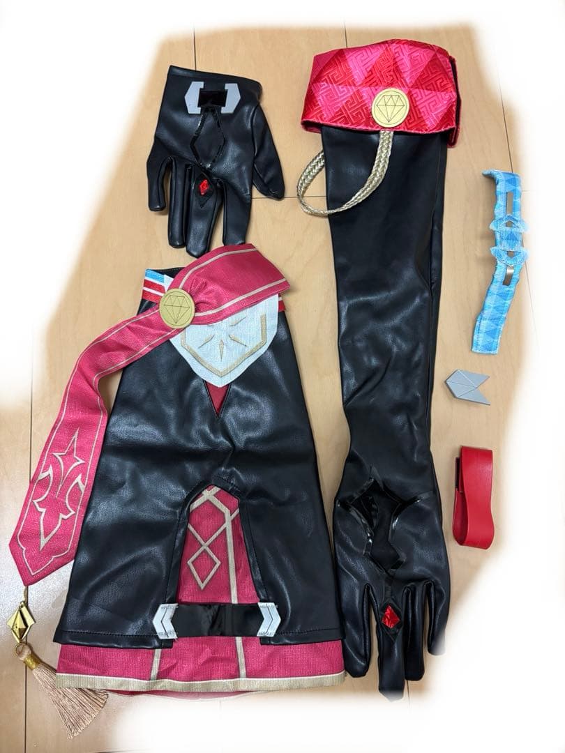 最終値下げ　崩壊スターレイル トパーズ コスプレ衣装+ウイッグ+靴　フルセット