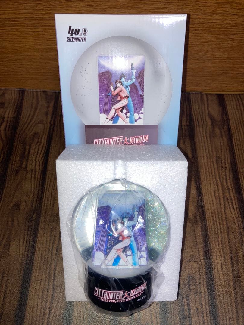 シティーハンター　40th B2ポスター&大原画展 チケット特典スノードーム
