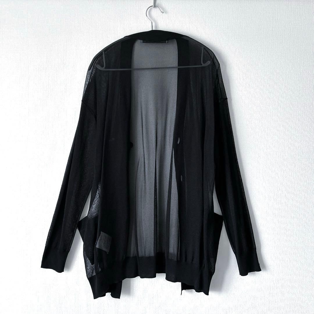 JohnLawrenceSullivan 24ss シースルーニットカーディガン