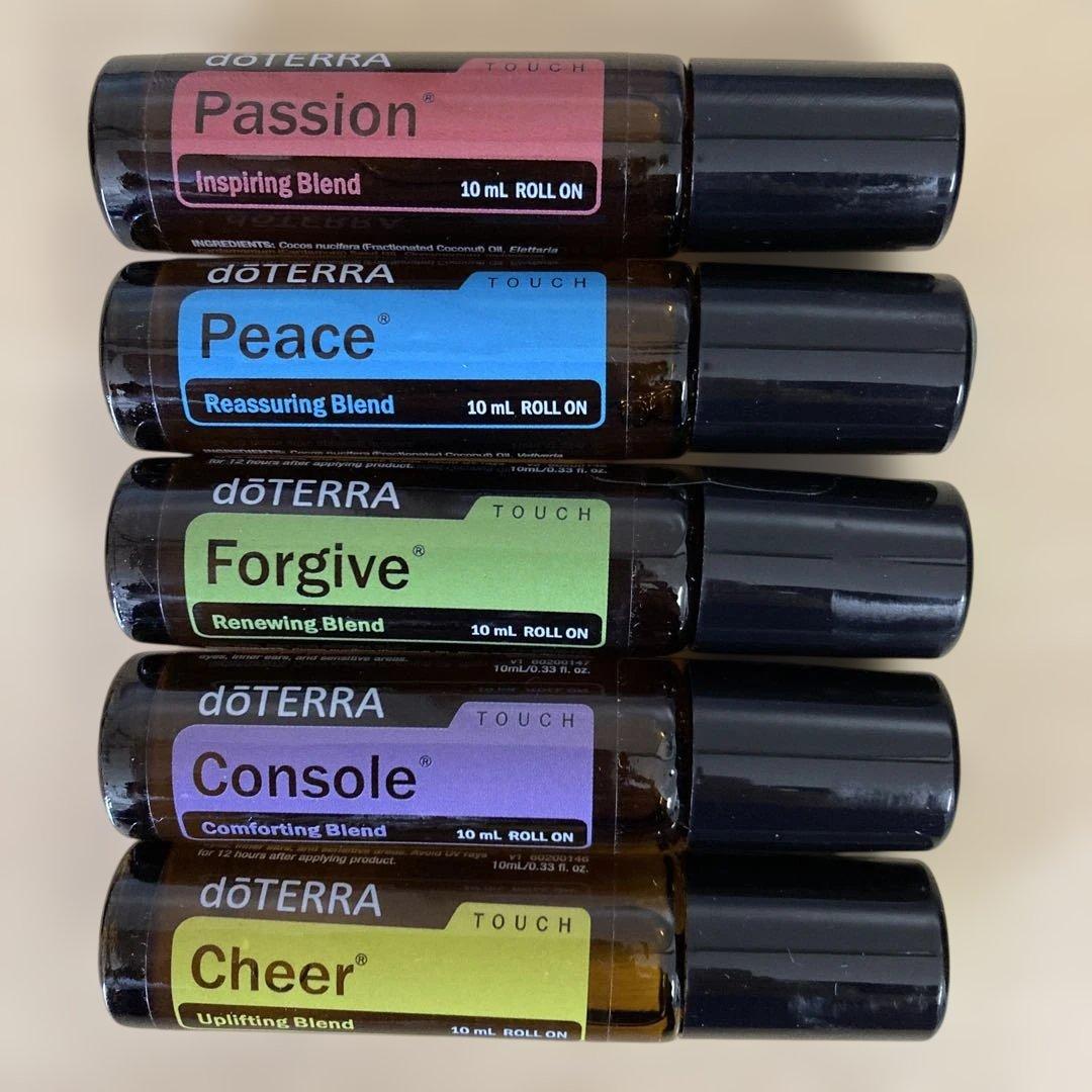 doTERRA ドテラ エモーショナル 感情のオイル ロールオン容器 5種セット