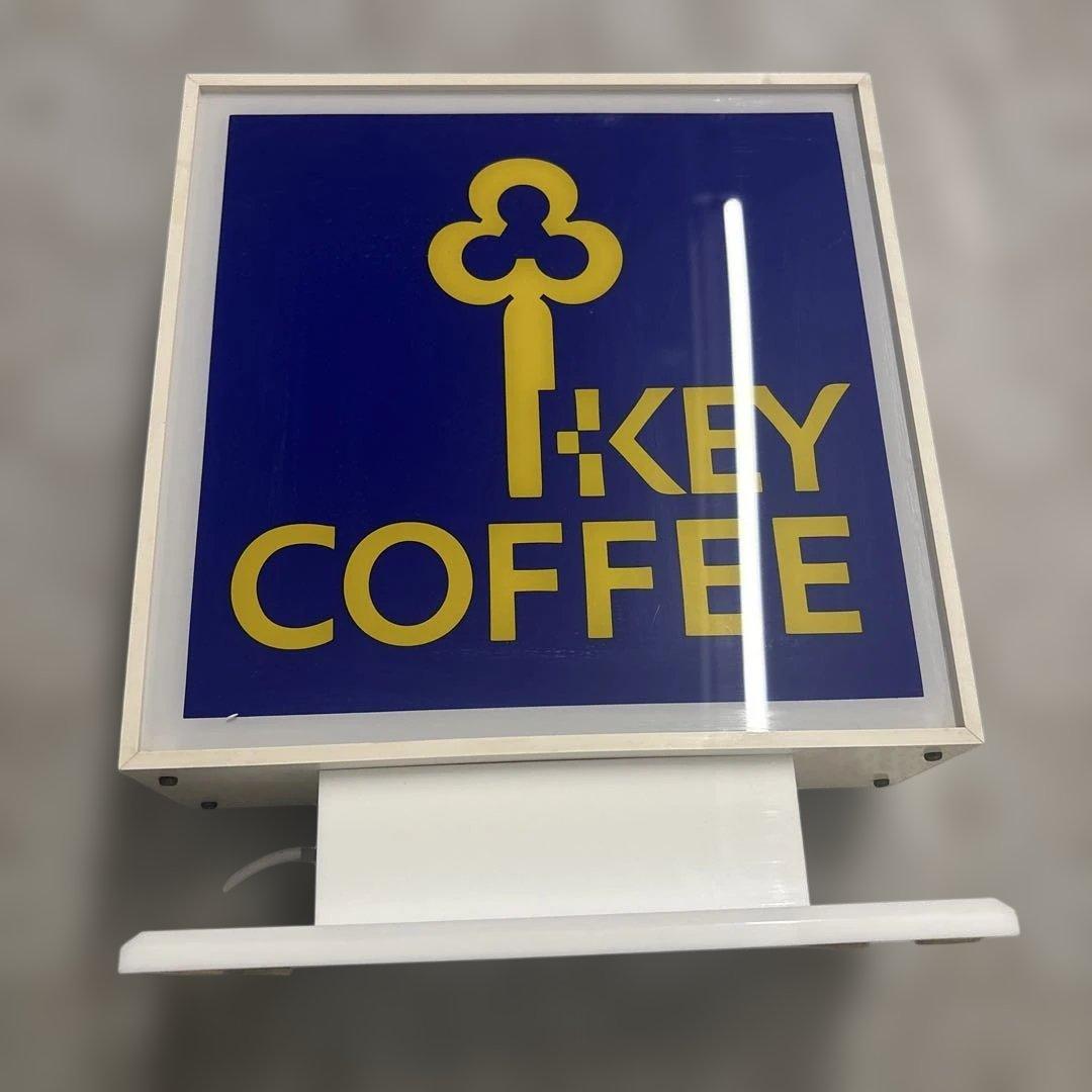 ケン‼️キーコーヒー　レトロ　電飾看板
