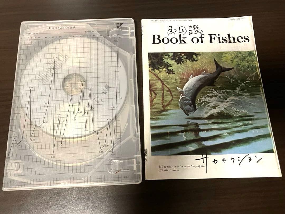 サカナクション 834.194 & 魚図鑑 初回限定版 2CD+Blu-ray