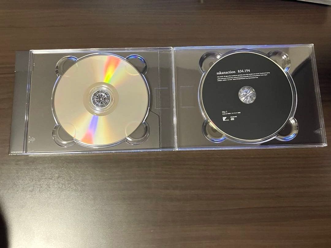 サカナクション 834.194 & 魚図鑑 初回限定版 2CD+Blu-ray