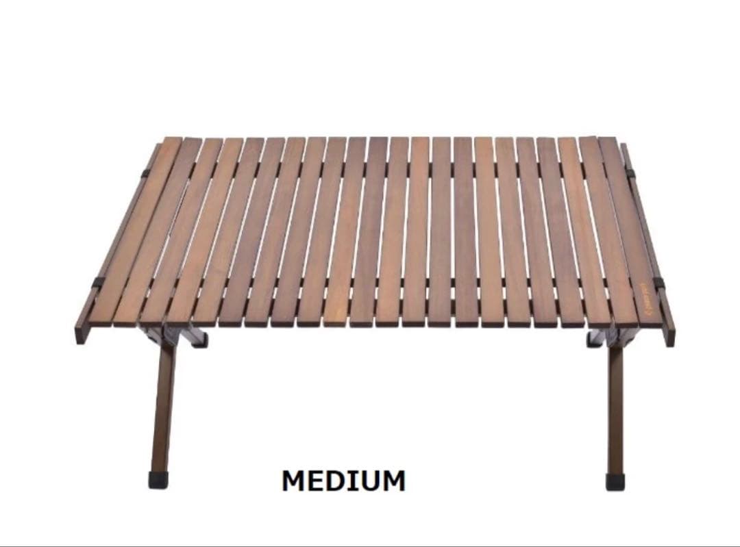 ピース パーク　フォールディングウッドテーブル ミディアム