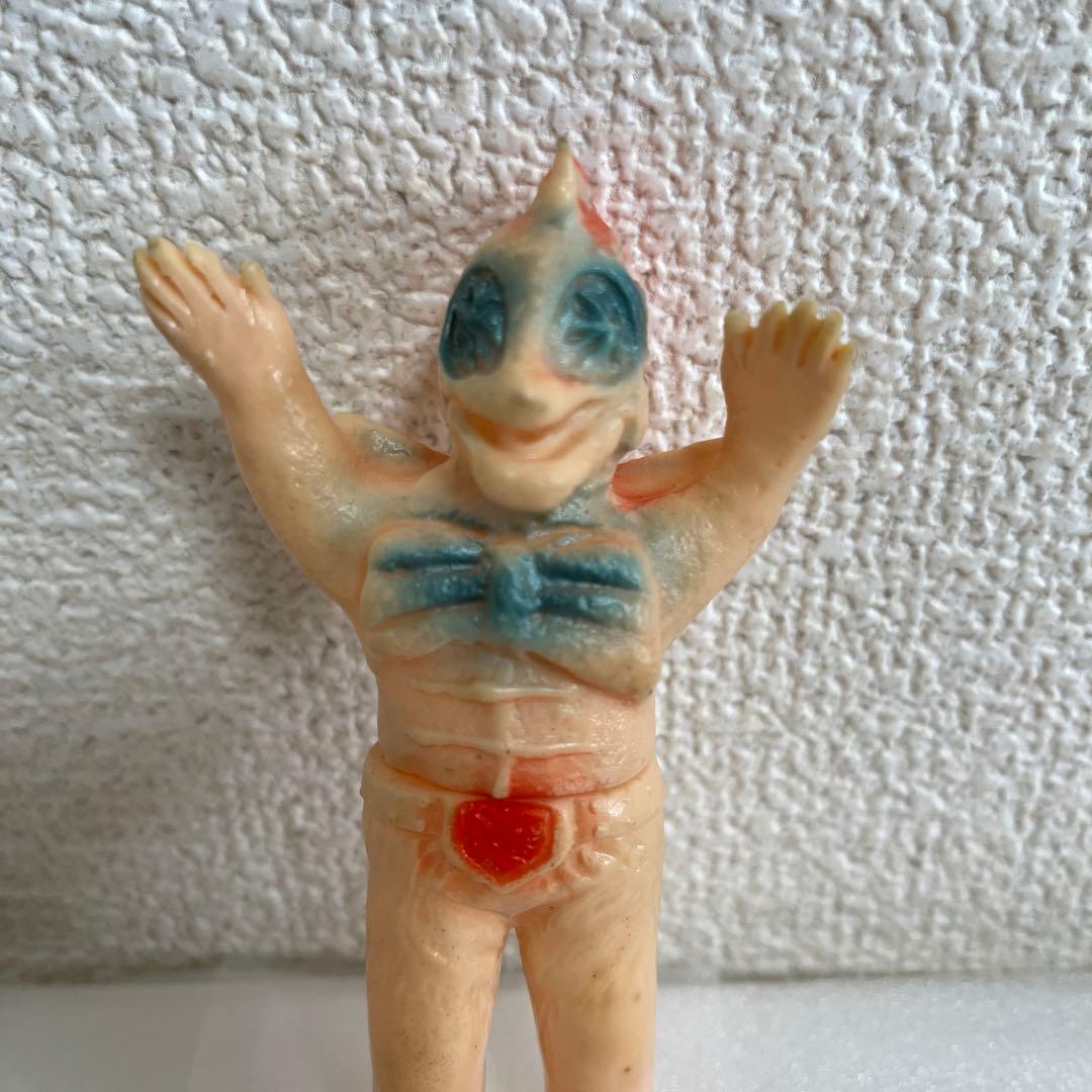 ⚠️貴重・レア　仮面ライダー　ピラザウルス　ミニソフビ　昭和レトロ　バンダイ製