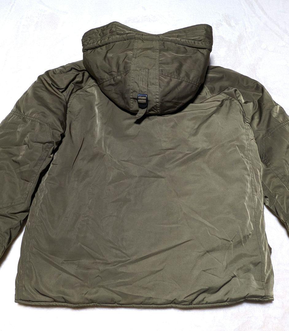 AVIREX アヴィレックス フード 中綿 ブルゾン ミリタリー ジャケット　L