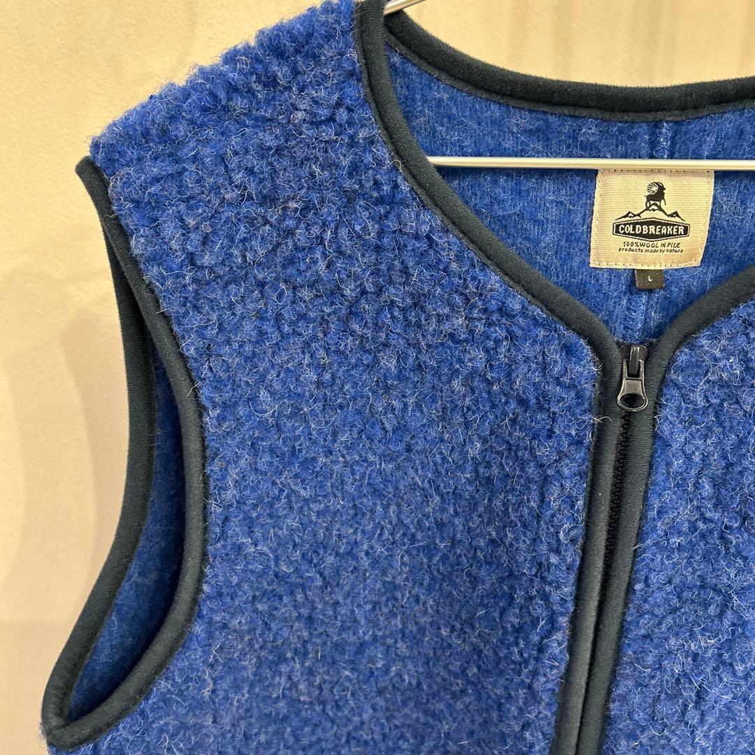 コールドブレーカー　 ウール100% ベスト