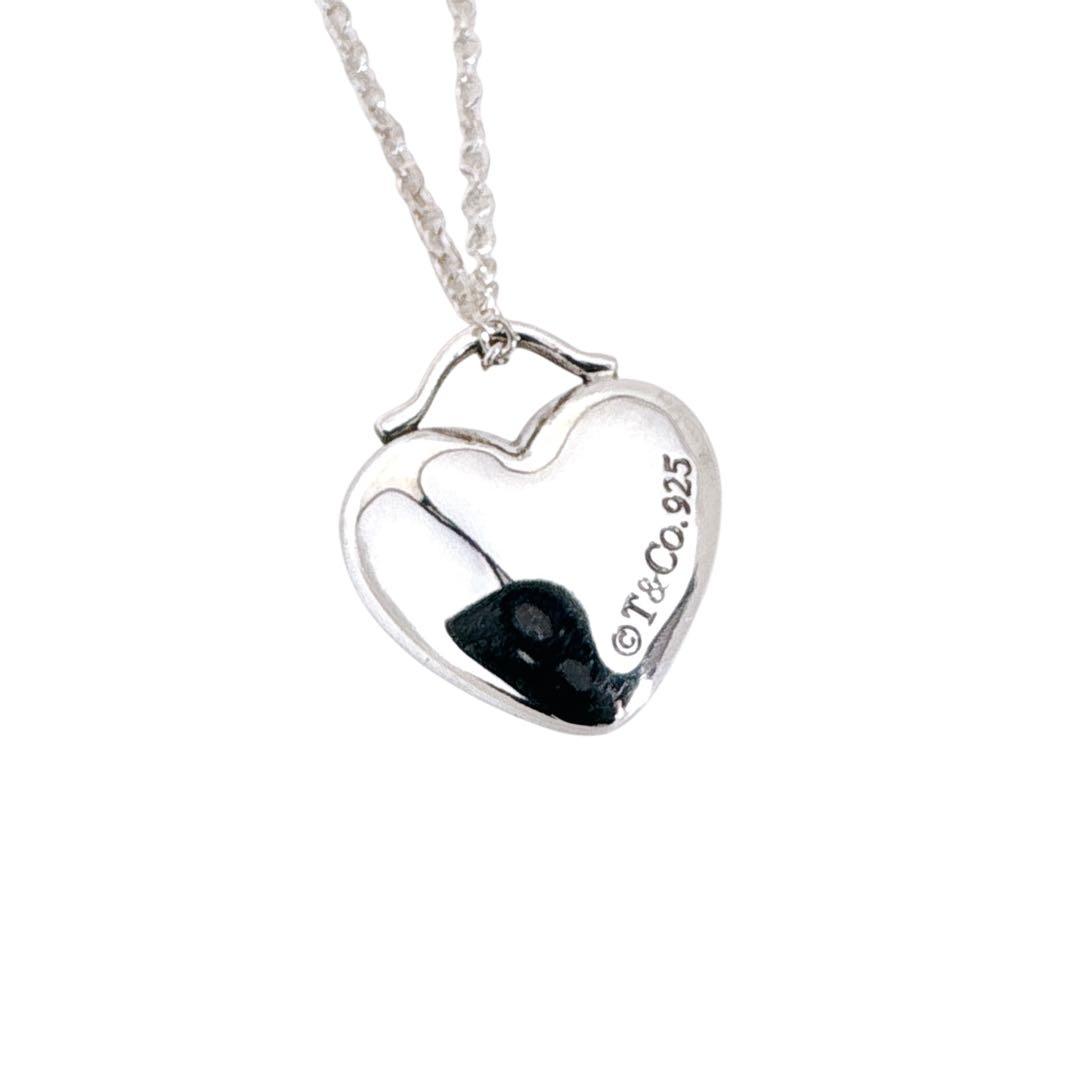 【光沢艶感仕上げ】ティファニー ハートロック フル ネックレス シルバー925