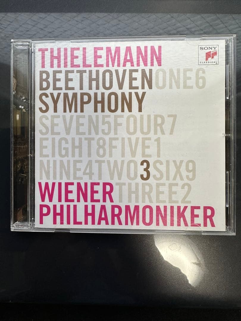 クリスティアン・ティーレマン直筆サイン入り　ベートーヴェン 交響曲第3番　ライブ