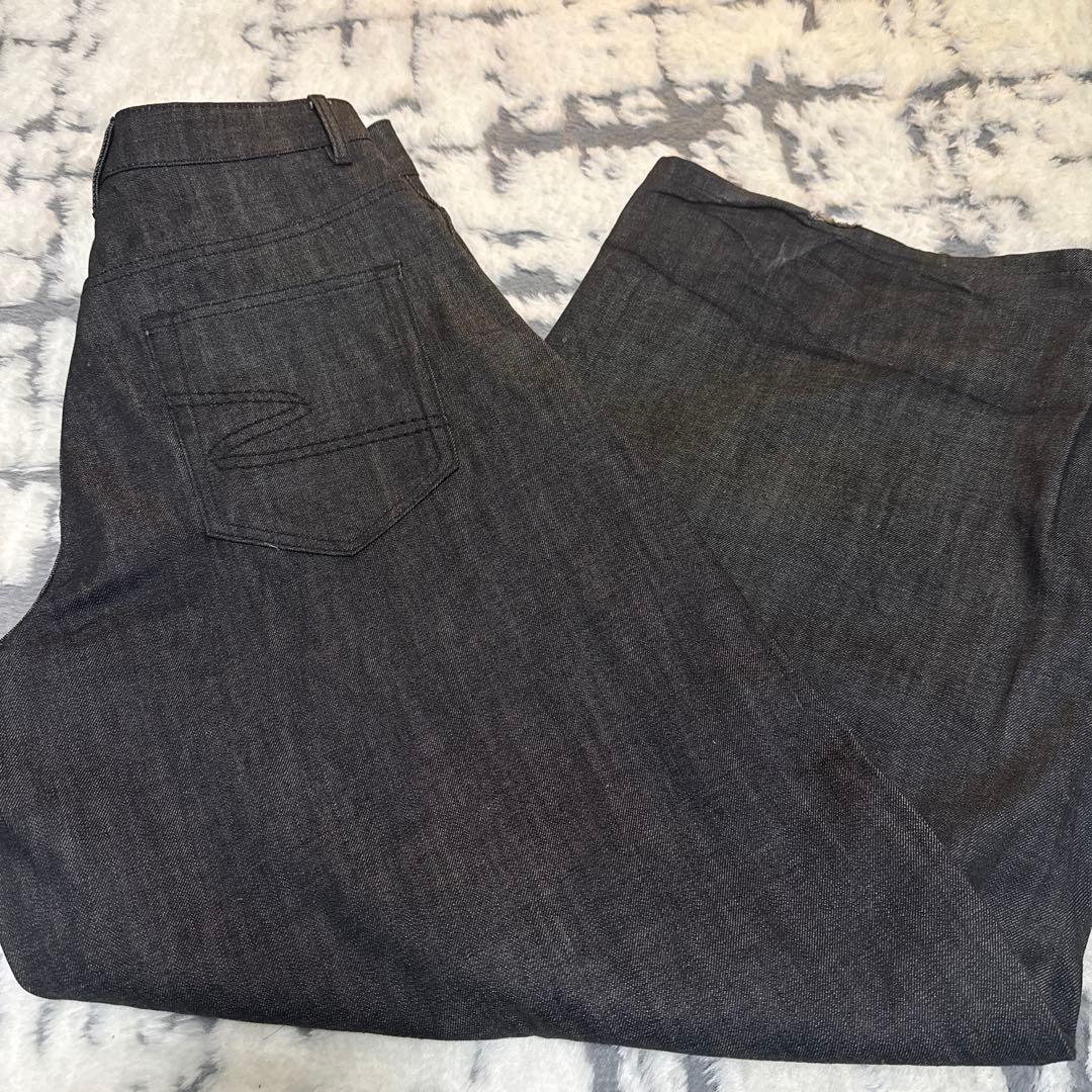 peoplesense リジットデニム シルバーボタン L