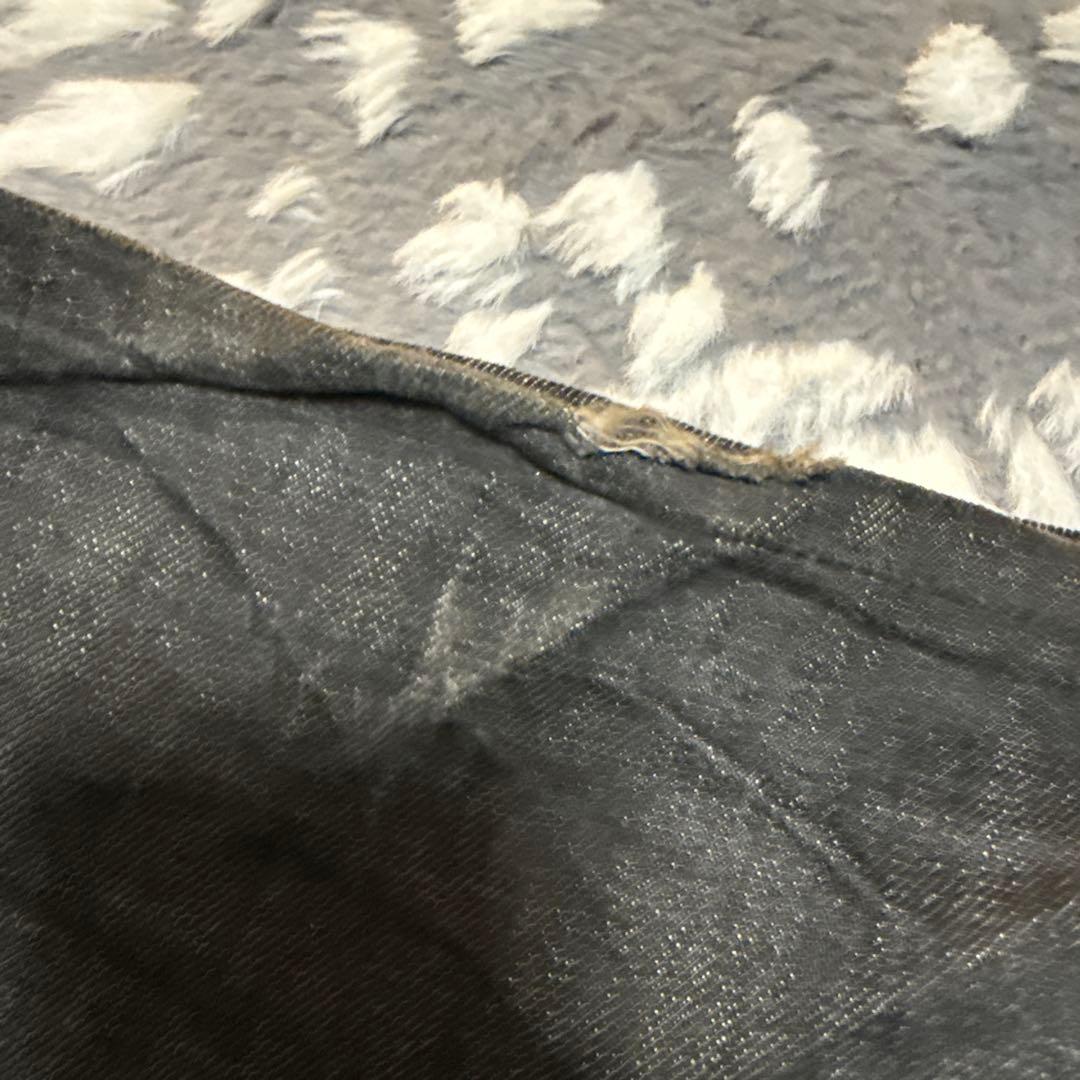 peoplesense リジットデニム シルバーボタン L