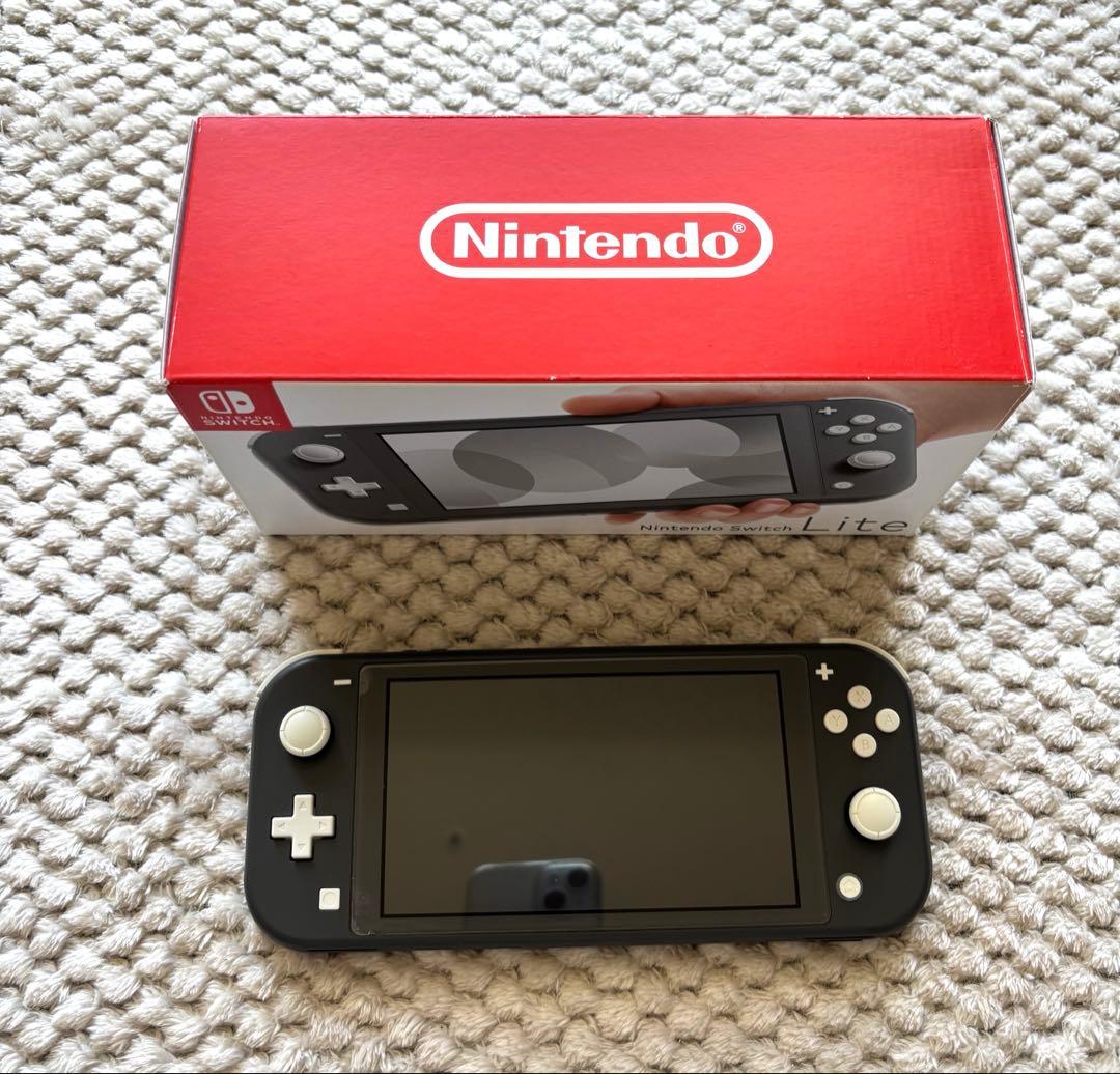 Nintendo Switch Lite グレー 箱付き