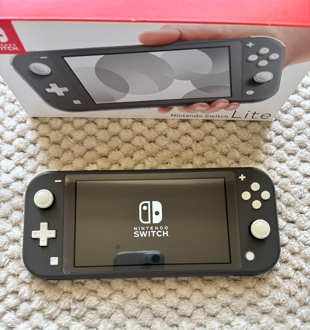 Nintendo Switch Lite グレー 箱付き