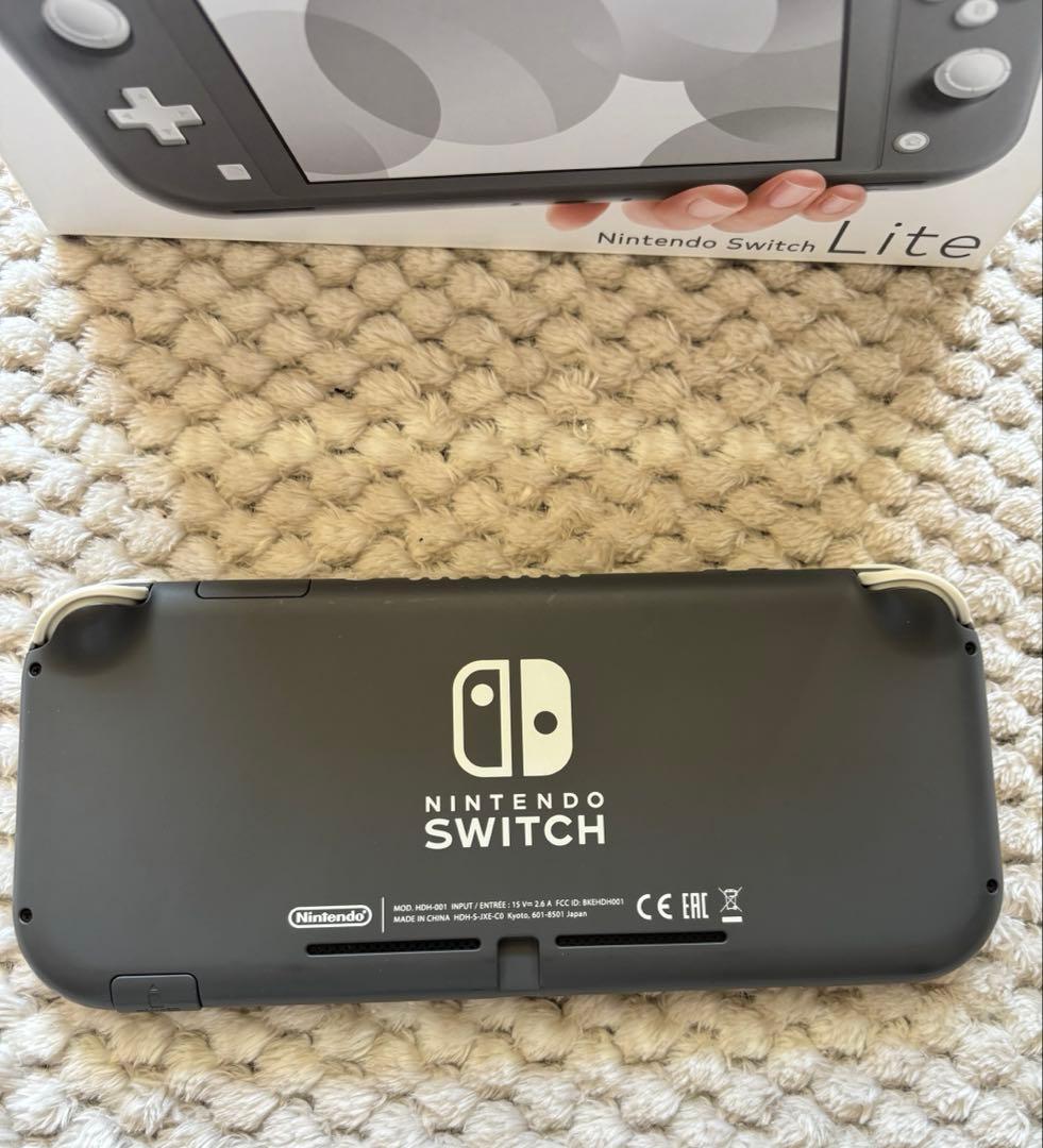 Nintendo Switch Lite グレー 箱付き