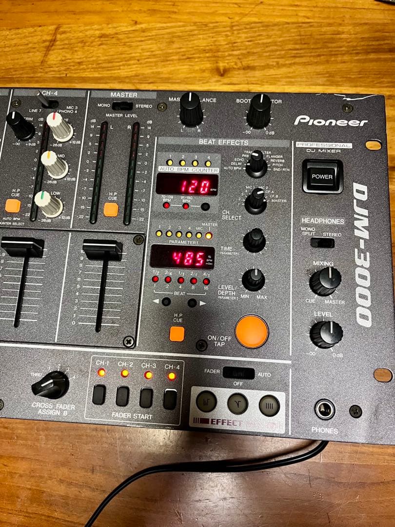 メンテナンス済み　Pioneer DJM-3000 DJミキサー