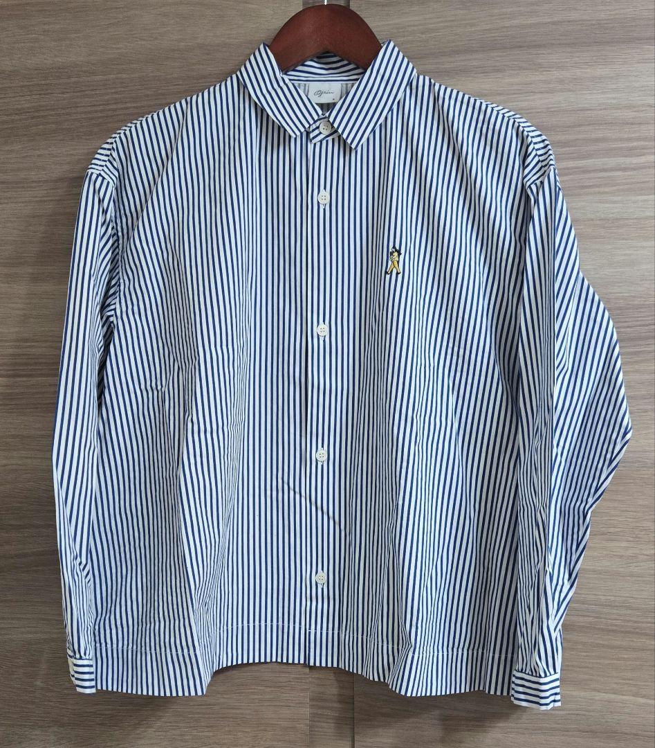 【新品 未使用】grin グリン ブロード パン刺繍 シャツ