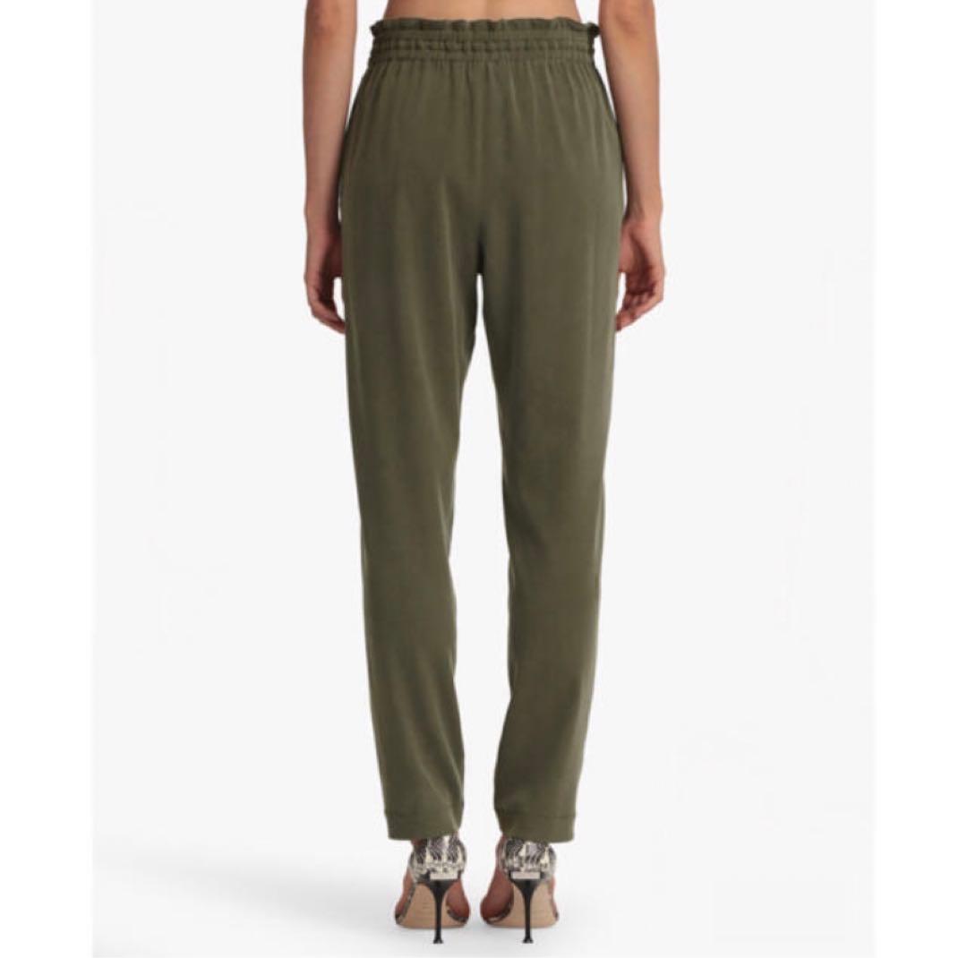 Theory luxe 19ss パンツ カーキ