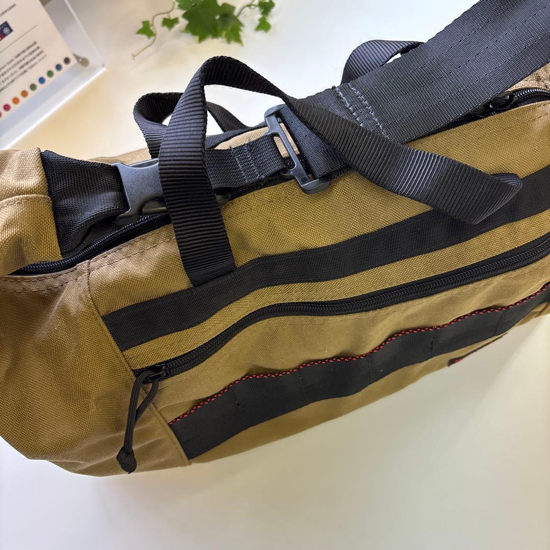 BRIEFING ボストンバッグ カーキ