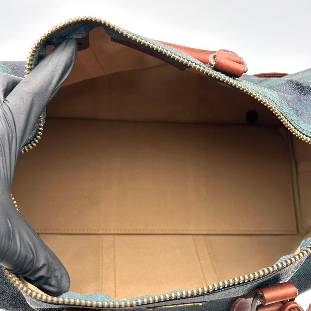 ✨美品✨ ラルフローレン 2WAY ボストンバッグ チェック PVCレザー 旅行