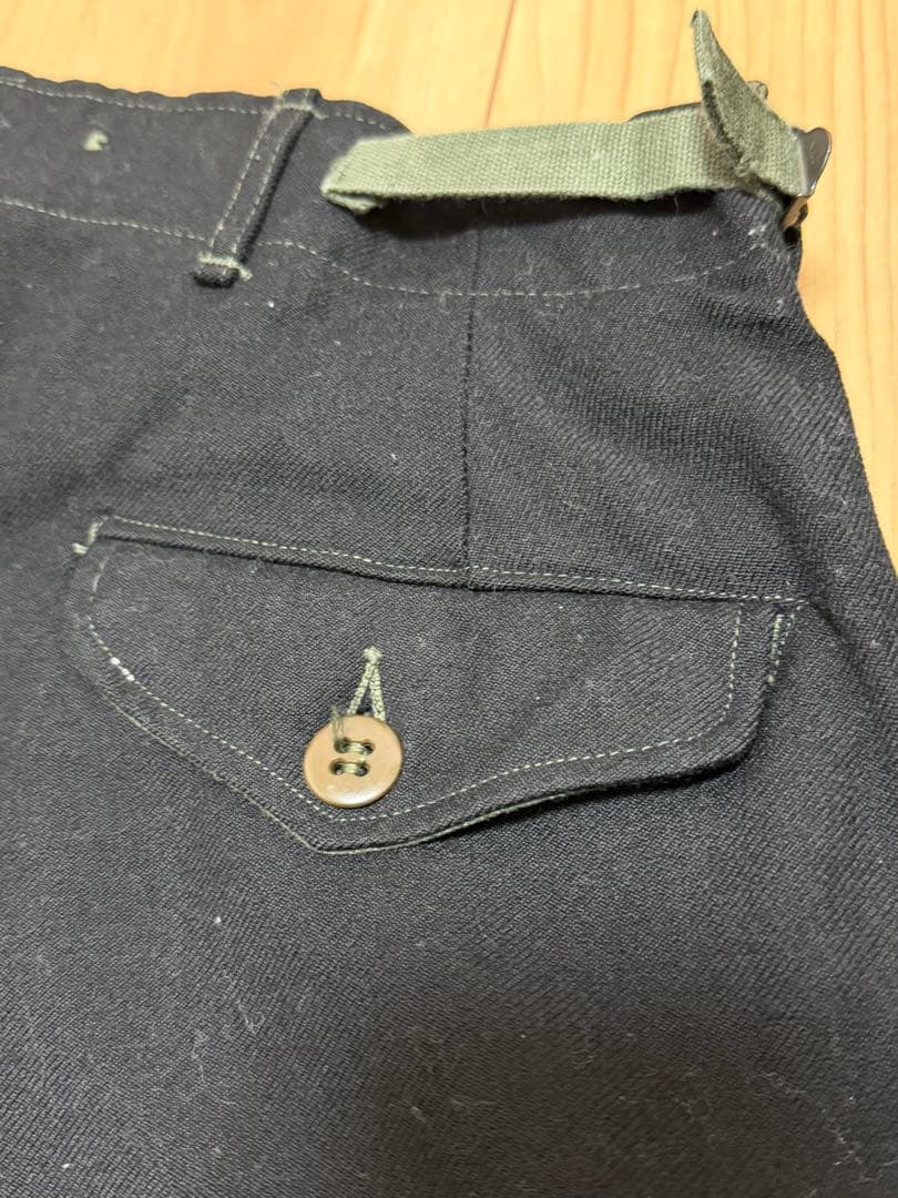 パンツ 50s USARMY M51 WOOL TROUSERS BLACK