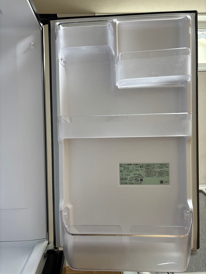 HITACHI R-V32NV 冷蔵庫 315L 黒