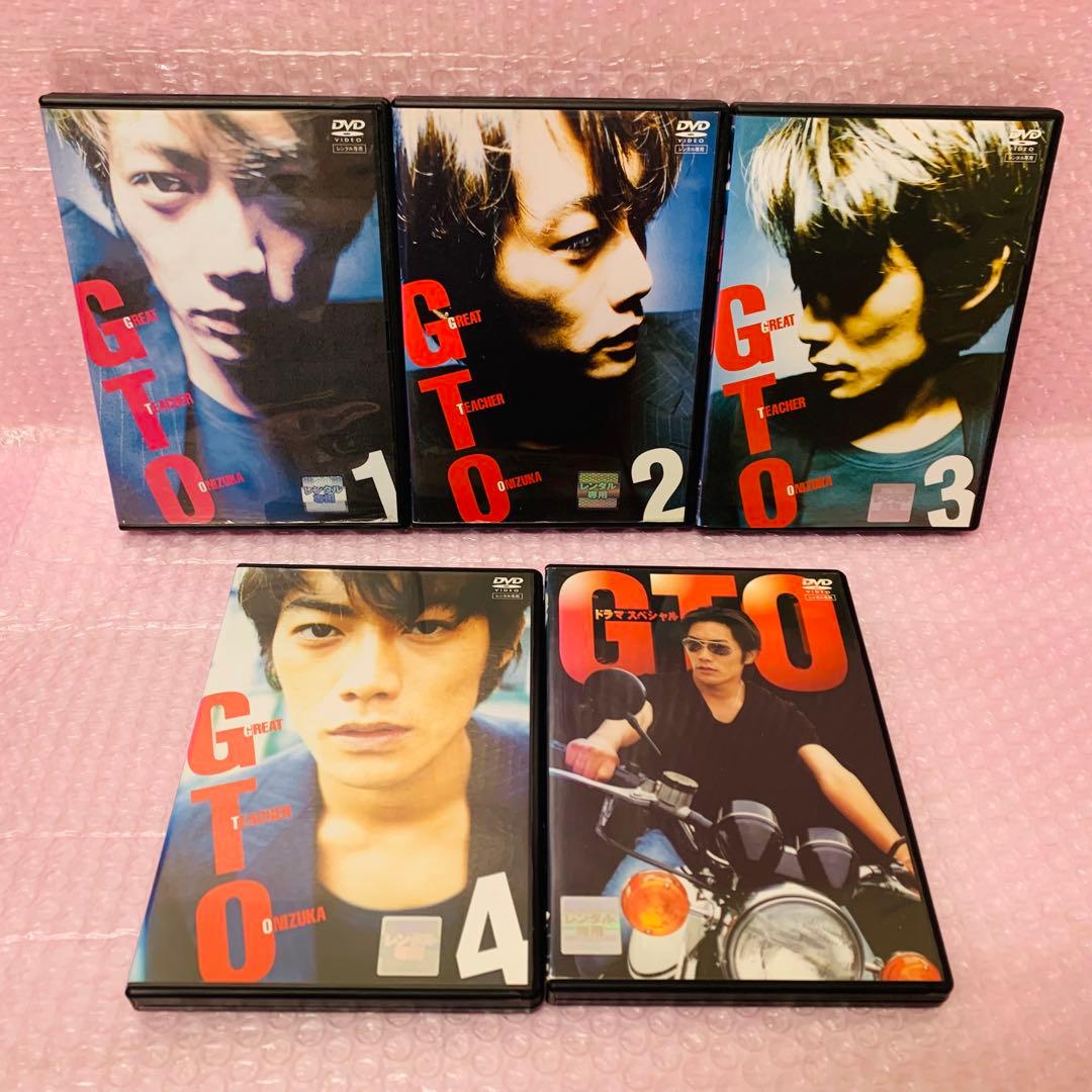 〈新品ケース〉GTO　DVD全巻　計5巻（全4巻+スペシャル1巻）　反町隆史