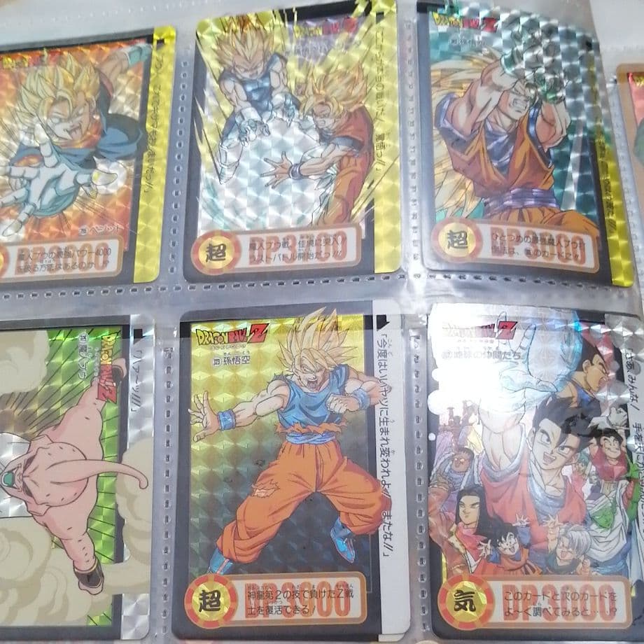 全種類ドラゴンボール カードダスキラセット6枚