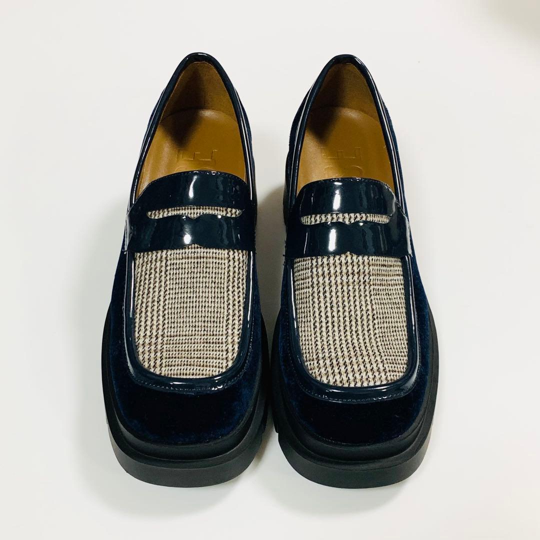 〈新品〉ル タロン（Le Talon）GRISEタンクソールローファー