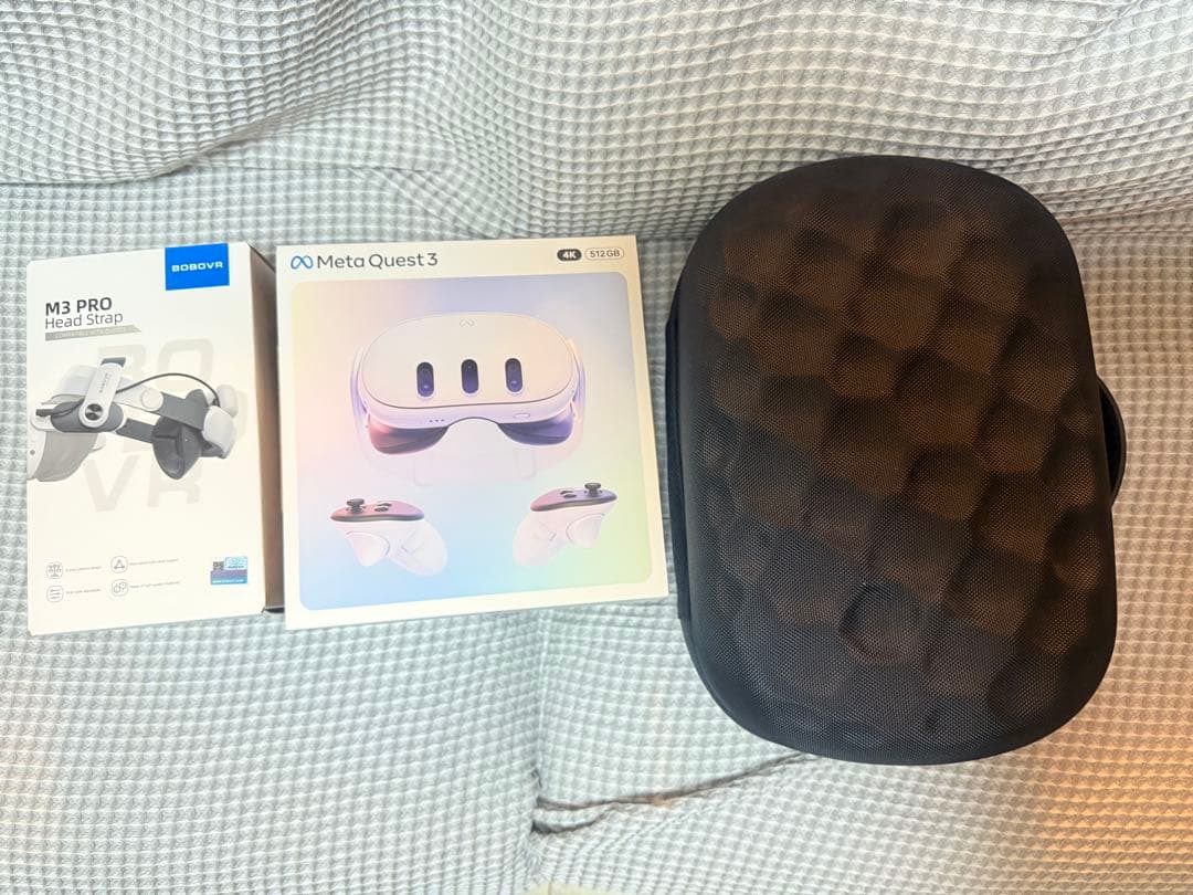  Quest 3 512GB + BOBOVR M3 Pro セット