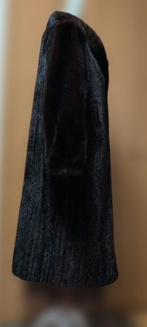 ✨デミバフミンクファー コート 着丈109cm 13号(XL) 逆毛仕立