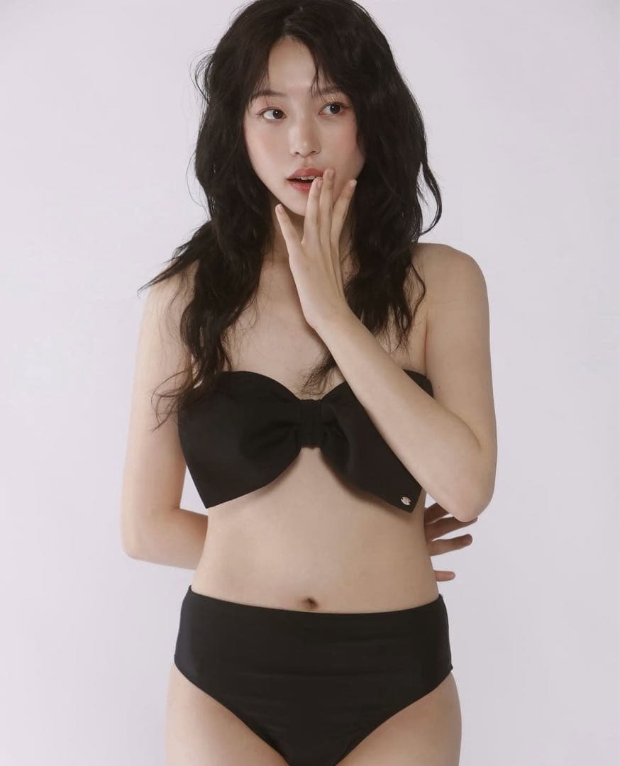 judin 2way ribbon motif swimwear Mサイズ