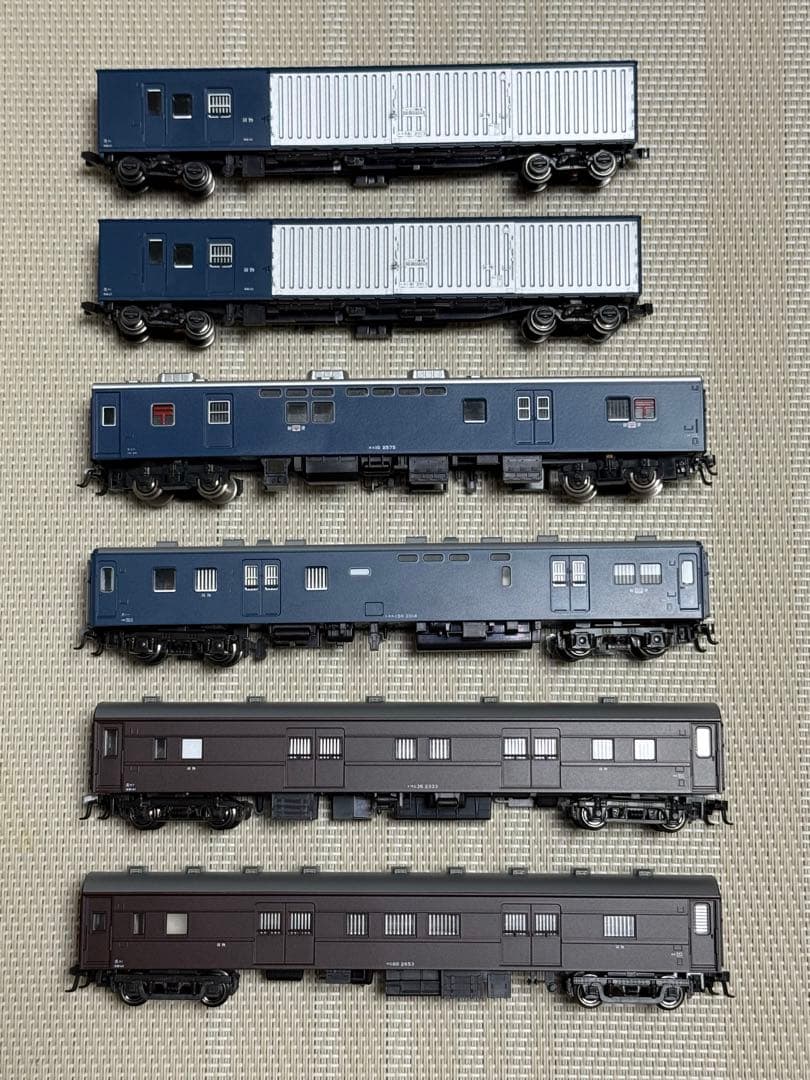 EF58-150 KATO京都店オリジナルと荷物車6両のセット