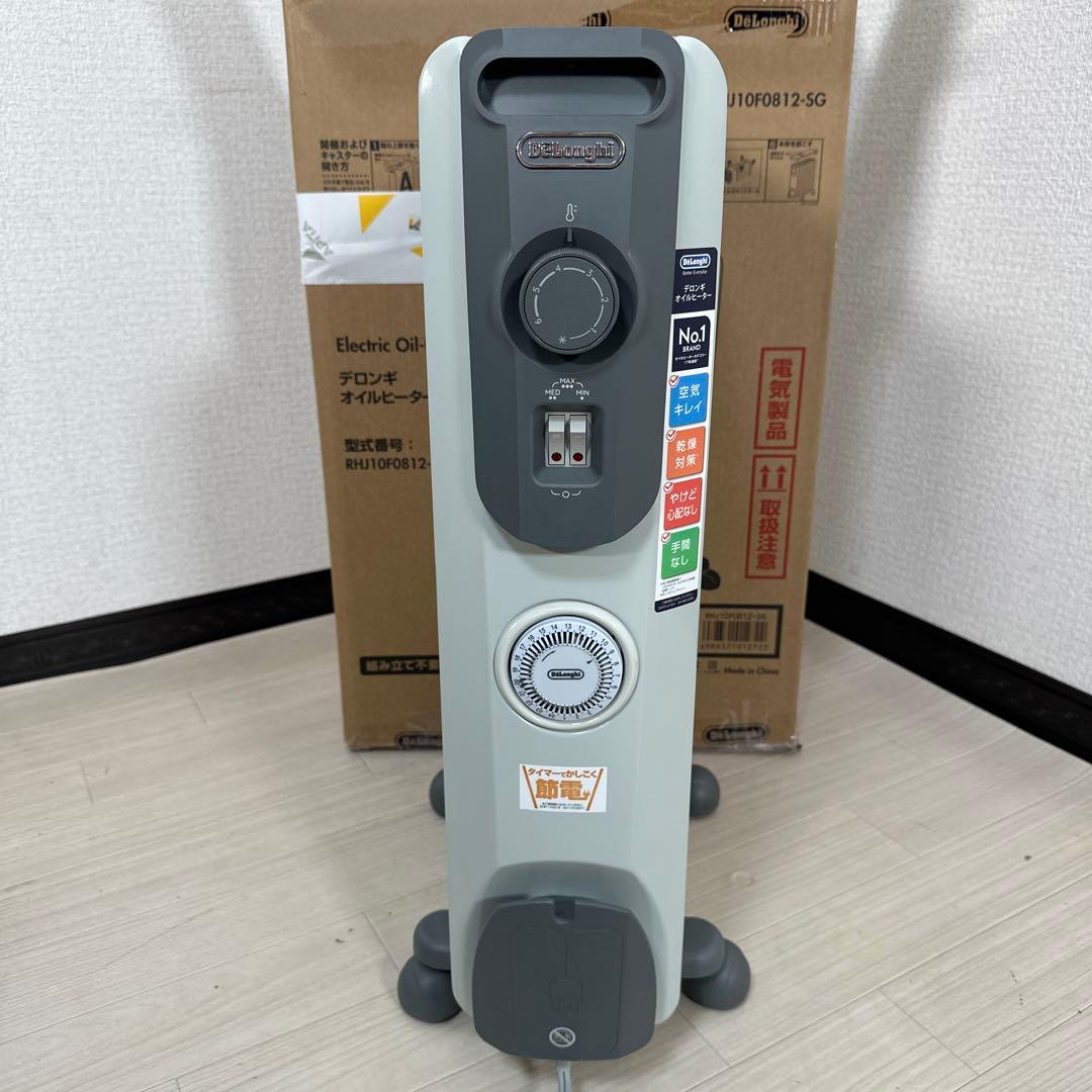 未使用品 デロンギ オイルヒーター RHJ10F0812-SG 管理No.i1