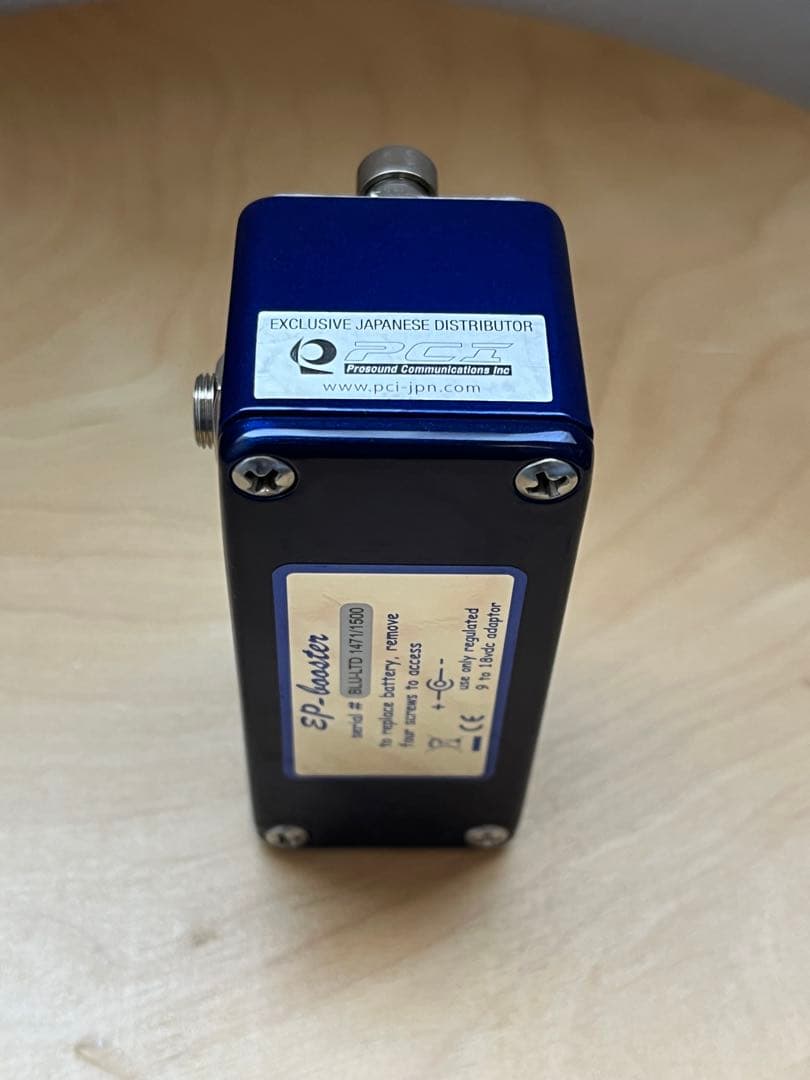 ギター XOTIC EP Booster llic Blue