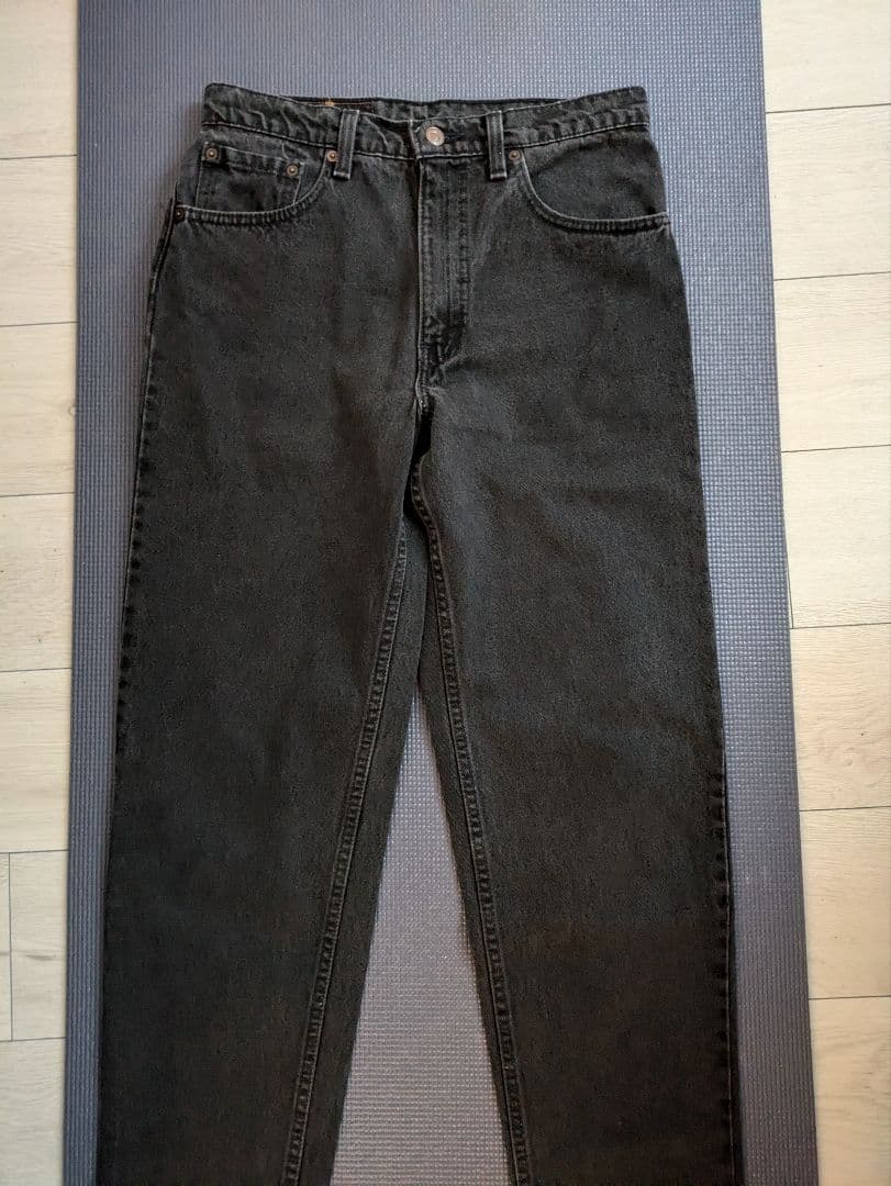 D*S様 90s Levi's 550　後染めブラック　USA製　96年1月製造