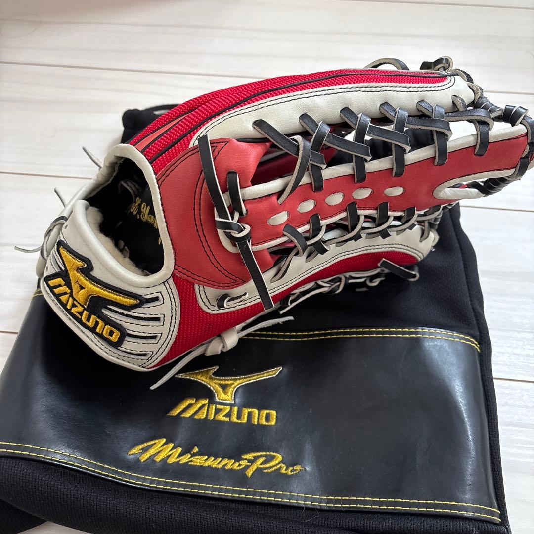 【たに】ミズノプロ　軟式オーダーグローブ　外野用