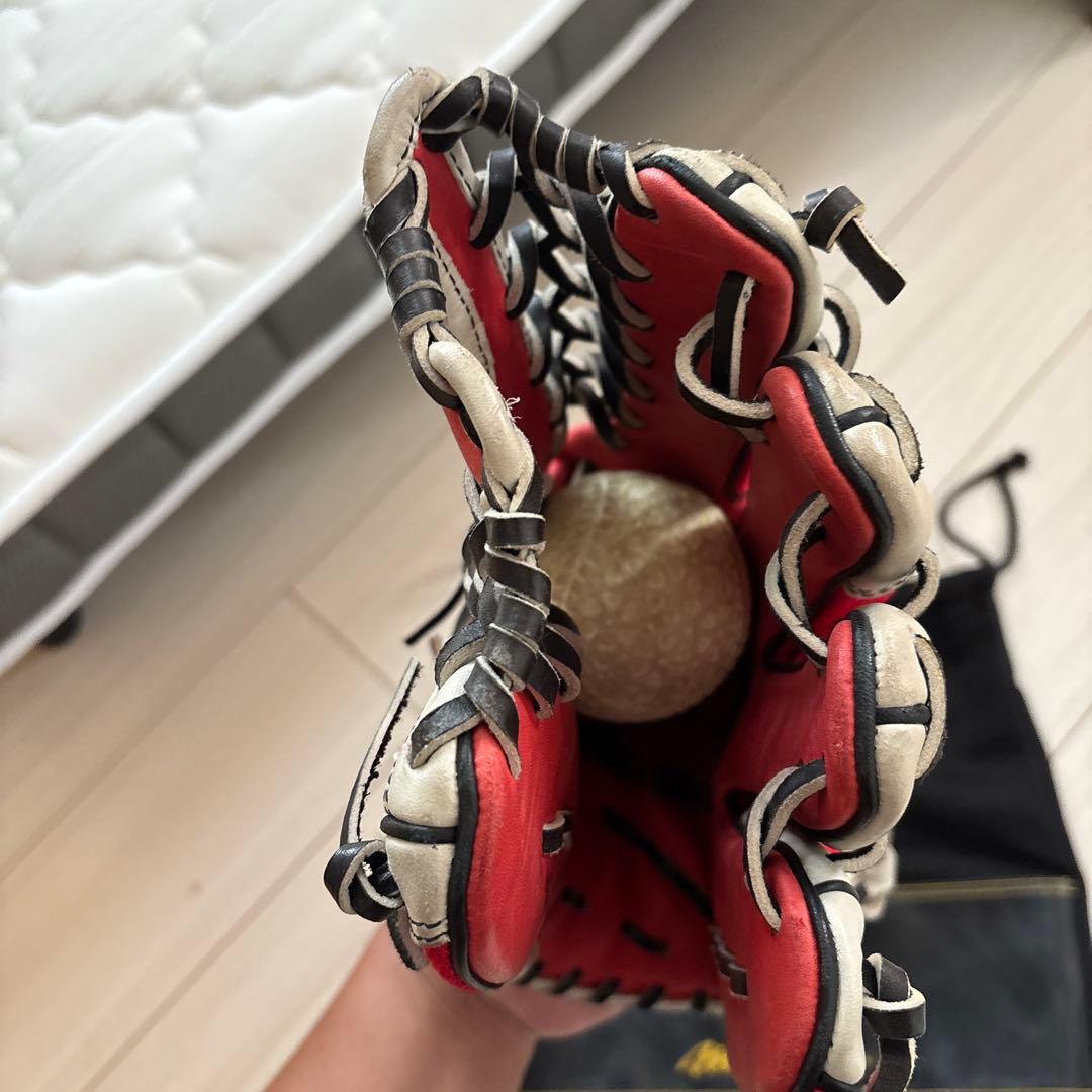 【たに】ミズノプロ　軟式オーダーグローブ　外野用