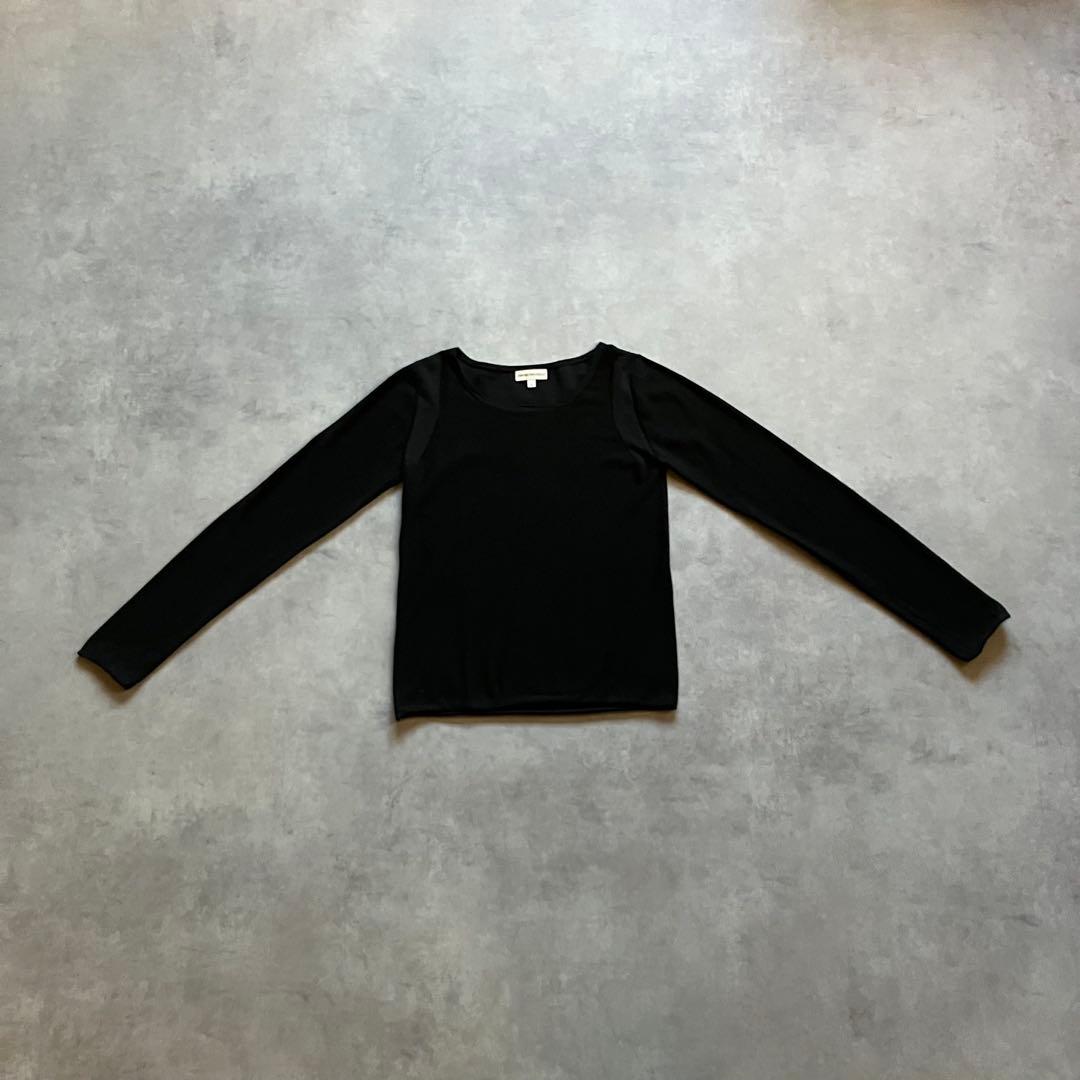 トップス 00s archive emporio armani silk cutsew